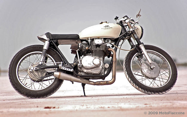 Honda sl350 cafe racer #6