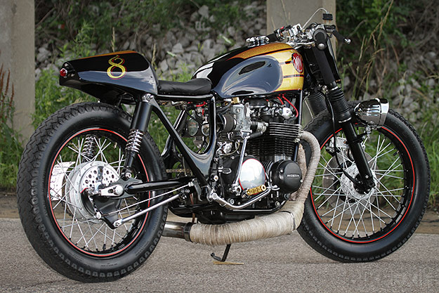 Honda cb 500 custom #3