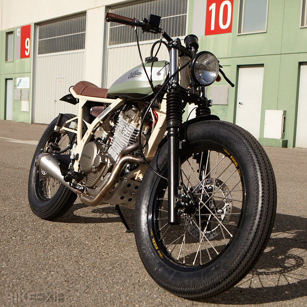 Custom frame for honda motorcycle #4