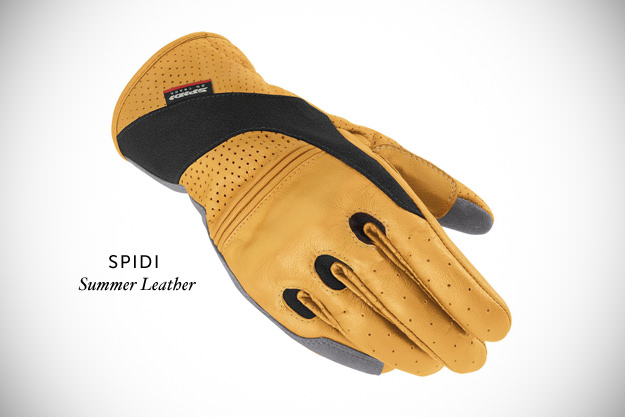 Spidi Summer Leather motorcycle gloves